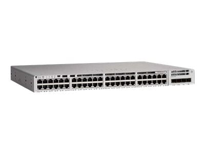 Cisco Catalyst 9200L - Network Essentials - switch - L3 - Managed - 48 x 10/100/1000 + 4 x 10 Gigabit SFP+ (uplink) - rack-mountable