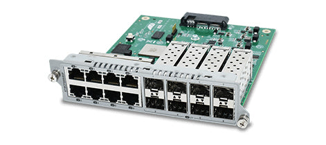 Allied Telesis AT MCF3000/8SP - Media converter - 1GbE - 10Base-T, 100Base-TX, 1000Base-T - SFP (mini-GBIC) / RJ-45 - TAA Compliant