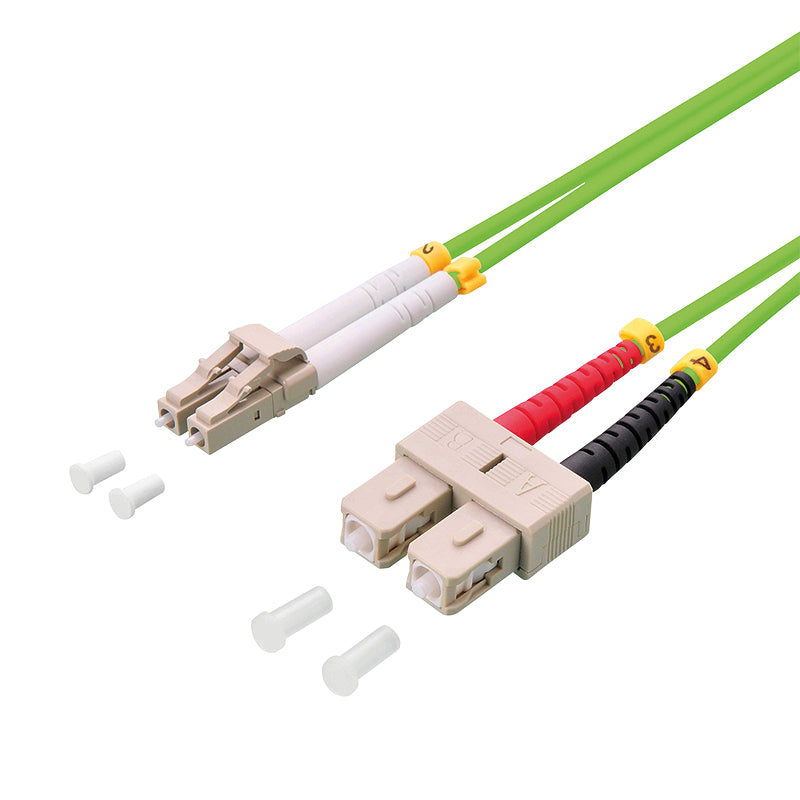 LWL Patchkabel OM5 LC / SC 1,0m Duplex LogiLink