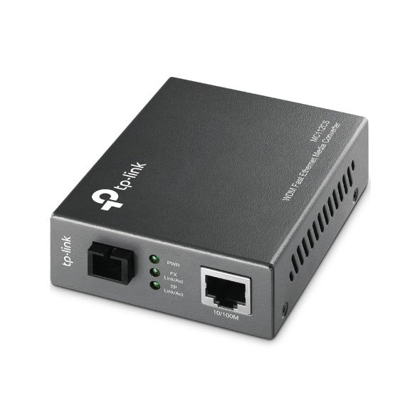 TP-Link MC112CS RJ45 to single-mode SC fiber Converter