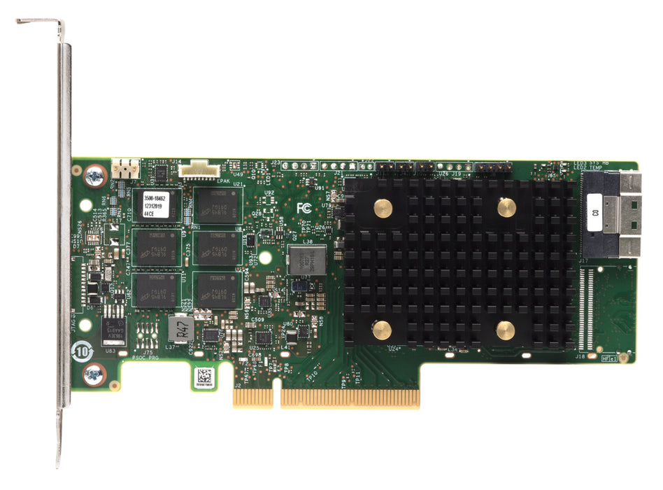 Lenovo ThinkSystem 940-8i - Storage controller (RAID) - 8 Channel - SATA / SAS 12Gb/s - low profile - RAID 0, 1, 5, 6, 10, 50, JBOD, 60 - PCIe 4.0 x8