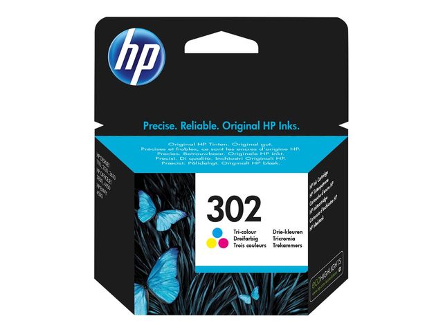 HP 302 Tri-color Original Ink Cartridge