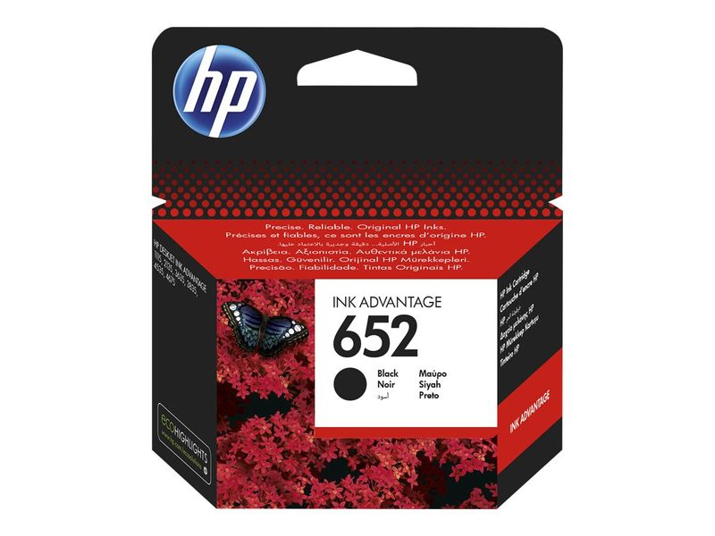 HP 652 Original Black