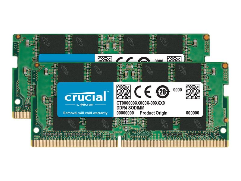 Crucial CT2K16G4SFRA32A memory module 32 GB 2 x 16 GB DDR4 260-pin SO-DIMM