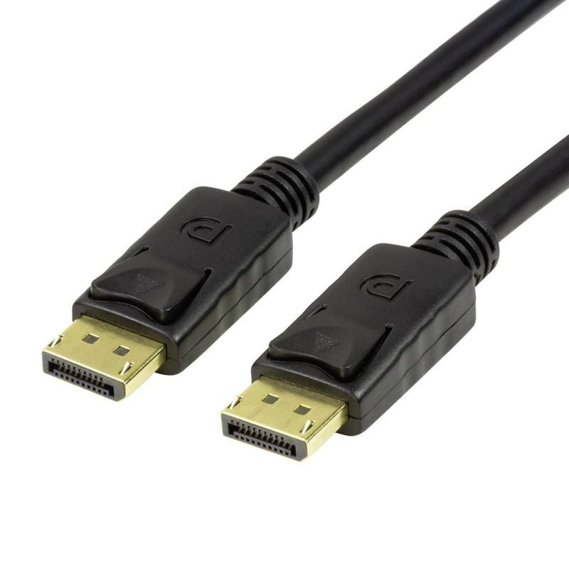 Logilink Displayport-Kabel 1.4 DP->DP M/M 8K/60Hz 1m schwarz