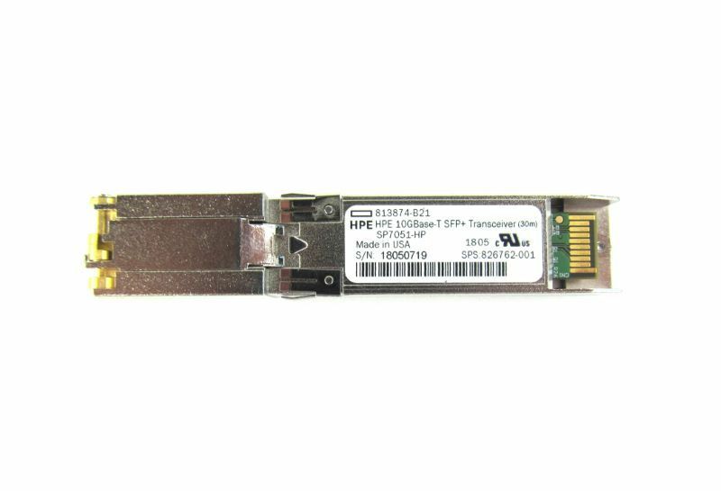 Hewlett Packard Enterprise 10G SFP+ network transceiver module 10000 Mbit/s SFP+