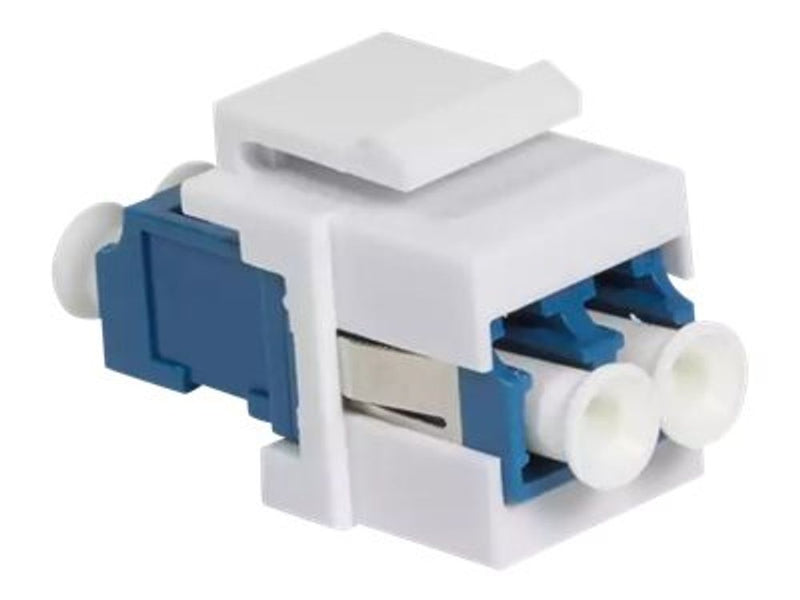 Keystone Verbinder Fibre LC-Duplex Singlemode. blue LogiLink