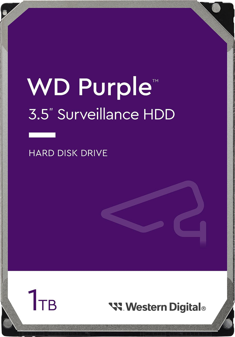 WD Purple WD11PURZ - Hard drive - 1 TB - internal - 3.5" - SATA 6Gb/s - buffer: 64 MB
