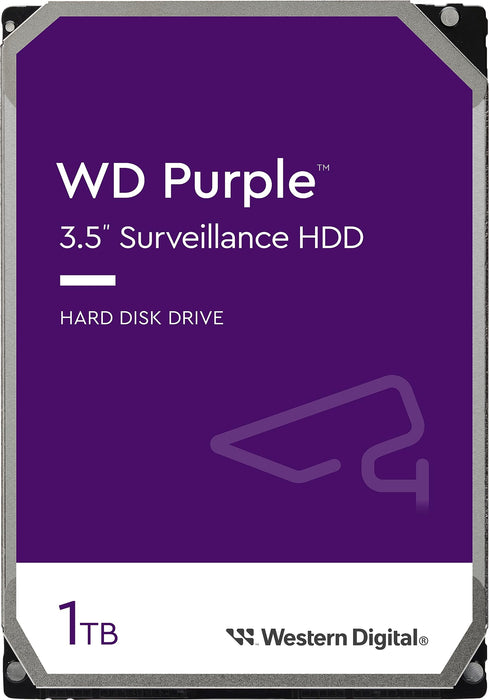 WD Purple WD11PURZ - Hard drive - 1 TB - internal - 3.5" - SATA 6Gb/s - buffer: 64 MB