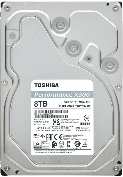 Toshiba MG10-D Series MG10ADA10TE - Hard drive - 10 TB - internal - 3.5" - SATA 6Gb/s - 7200 rpm - buffer: 512 MB