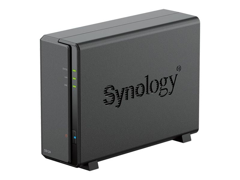 Synology DiskStation DS124 NAS/storage server Desktop Ethernet LAN Black RTD1619B