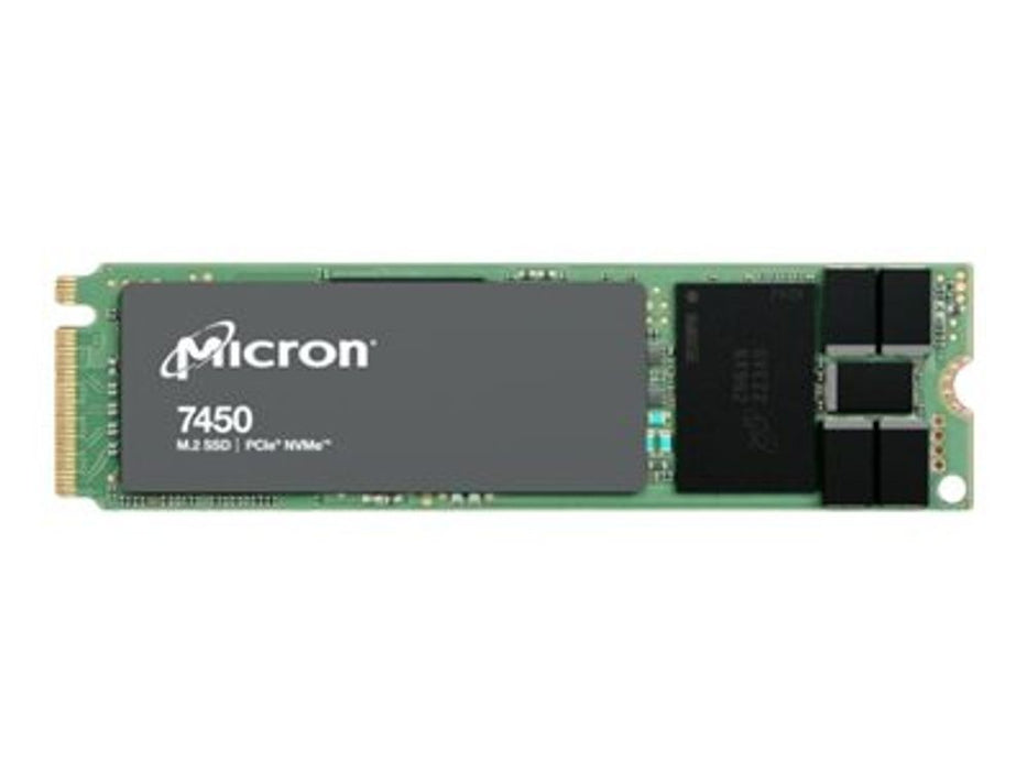 Micron 7450 PRO - SSD - Enterprise, Read Intensive - 480 GB - internal - M.2 2280 - PCIe 4.0 x4 (NVMe) - TAA Compliant