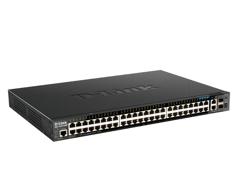 D-Link DGS-1520-52MP/E 52-Port Gbit PoE Smart Mgt Stack Switch