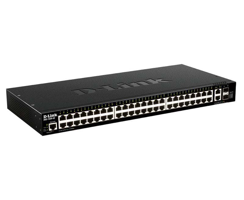 D-Link DGS-1520-52/E 52-Port Gigabit Smart Managed Switch