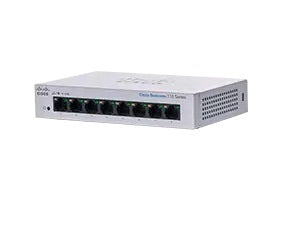 Cisco CBS110-8T-D-EU Unmanaged 8-port GE, Desktop, Ext PS