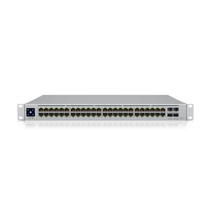 Ubiquiti UniFi Pro 48-Port PoE Managed L2/L3 Gigabit Ethernet (10/100/1000) Power over Ethernet (PoE) 1U Silver