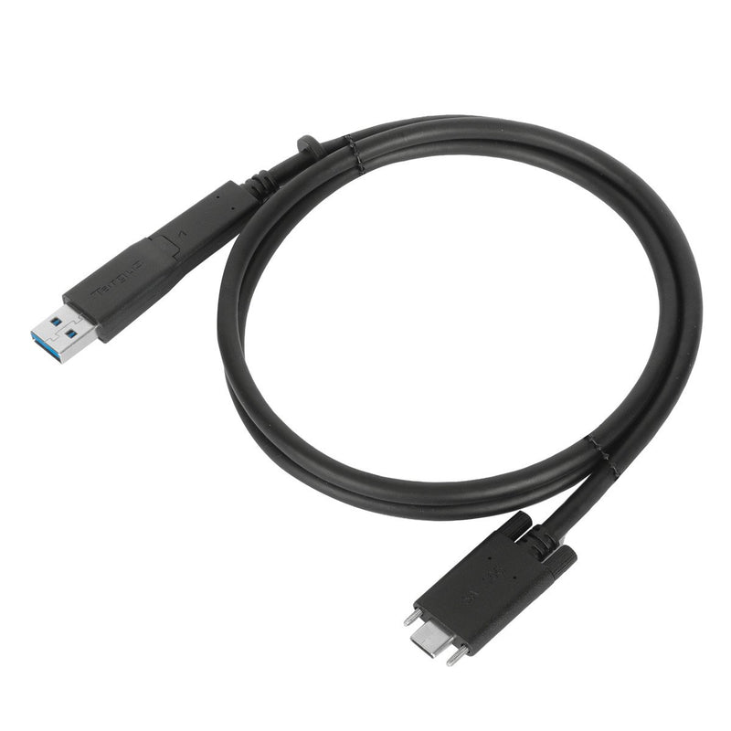 Targus ACC1133GLX USB-Kabel 1 m USB 3.2 Gen 1 (3.1 Gen 1) USB C Schwarz