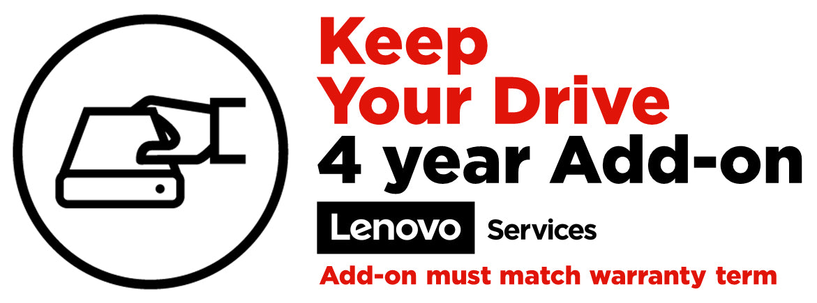 Lenovo TS Electronic Warranty, Upgrade from a 4YR Onsite International Delivery to a 4YR Keep Your Drive
