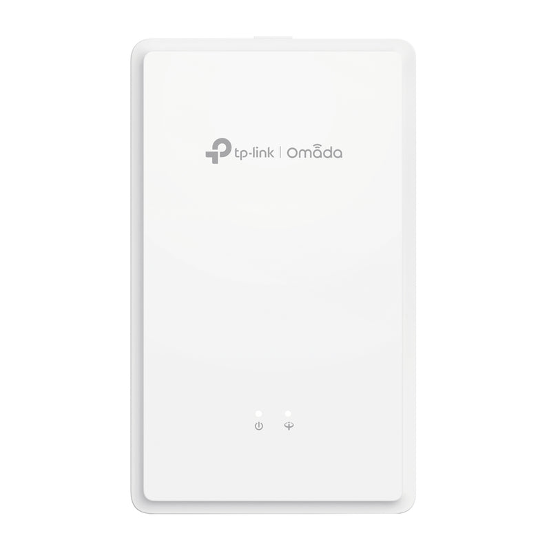 TP-Link Omada EAP615GP-Wall V1 - Radio access point - 4 ports - 1GbE, GPON - Wi-Fi 6 - 2.4 GHz, 5 GHz - cloud-managed - wall mountable