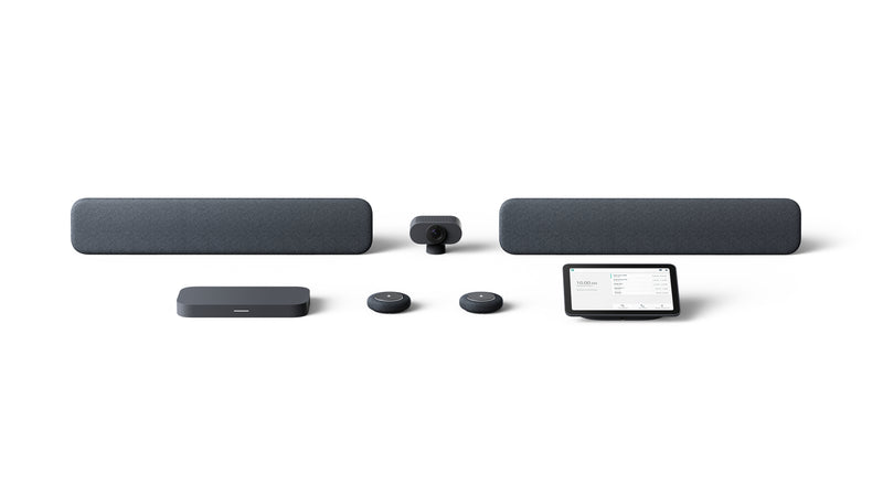 Lenovo Google Meet Series One - Gen 3 - Large Room Kit - video conferencing kit - with 3 Years Lenovo Premier Support - charcoal - power adapter inclu