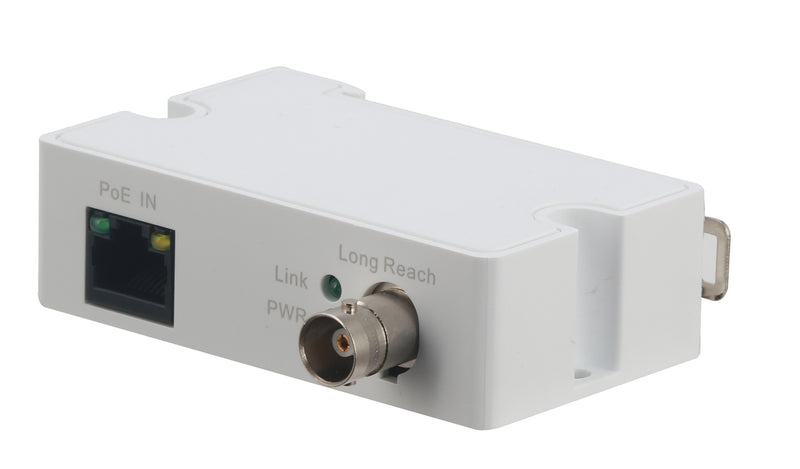 Dahua LR1002-1EC-V3 ePoE Extender Receiver, 1x RJ45, 1x BNC, PoE Range up to 800m