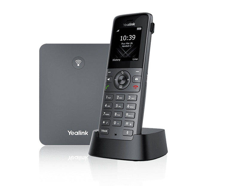 Yealink W73P Wireless IP Mobile Phone Grey 1.8 Inch Display 100 Phonebook Entries