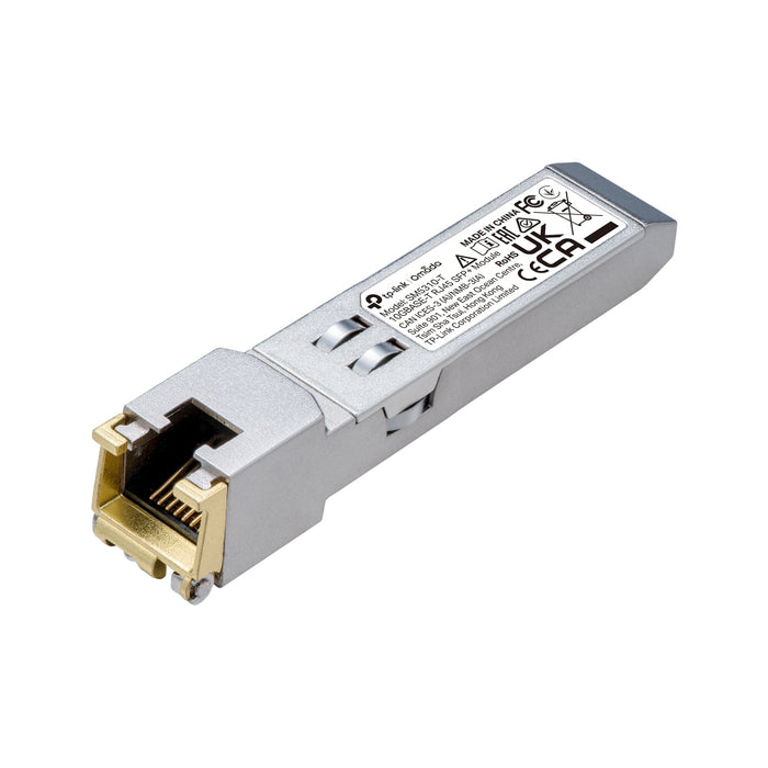TP-Link TL-SM5310-T V1 - SFP+ transceiver module - 10GbE, 5GbE, 2.5GbE - 100Base-TX, 1000Base-T, 10GBase-T, 2.5GBase-T, 5GBase-T - up to 30 m - for Je