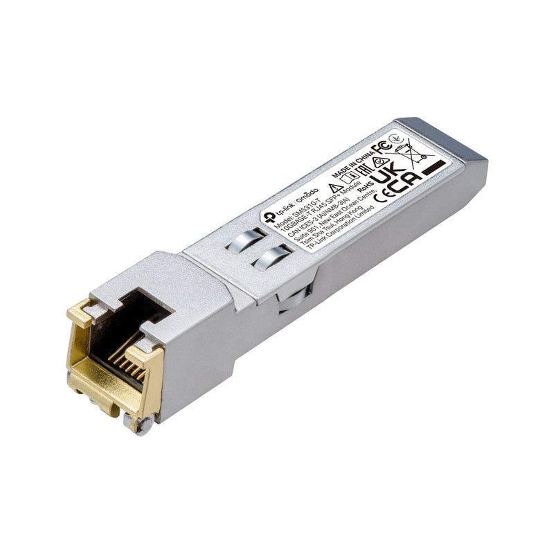 TP-Link TL-SM5310-T V1 - SFP+ transceiver module - 10GbE, 5GbE, 2.5GbE - 100Base-TX, 1000Base-T, 10GBase-T, 2.5GBase-T, 5GBase-T - up to 30 m - for Je