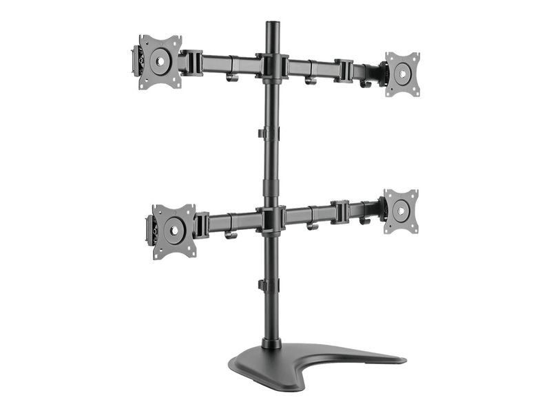 DIGITUS Quad Monitorhalterung, 4x 27, 4x 8 kg
