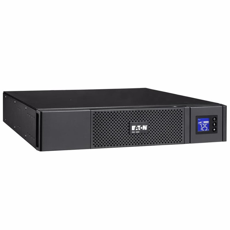 Eaton 5SC - UPS (rack-mountable / external) - AC 220/230/240 V - 1980 Watt - 2200 VA - 1-phase - RS-232, USB - output connectors: 9 - 2U - 19" - black