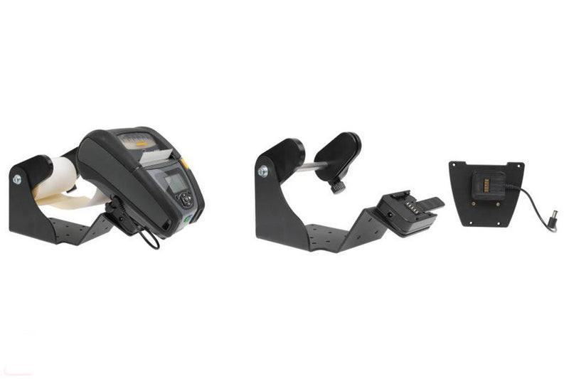 PRINTER MOUNT+MEDIA ROLLER AND