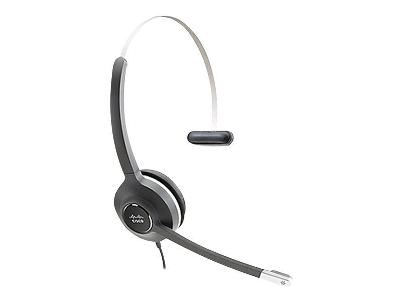 Cisco 531 Wired Single - Headset - on-ear - wired - for Cisco DX70, DX70 - MSRP, DX80, DX80 (No Radio), IP Phone 8851, 8861, 8865, 8865NR