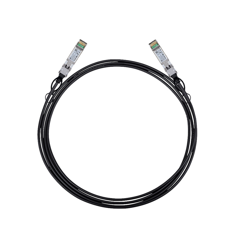 TP-Link TL-SM5220-3M V1 - 10GBase direct attach cable - SFP+ (M) to SFP+ (M) - 3 m - twinaxial - passive