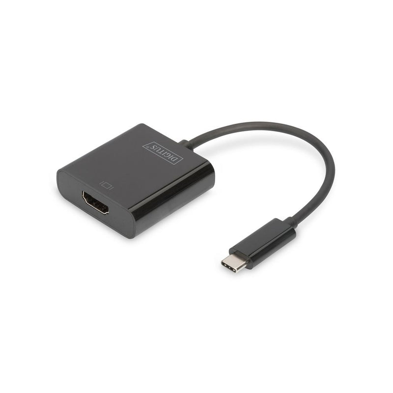 DIGITUS - externer Videoadapter - Schwarz