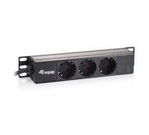 Equip Steckdosenleiste 10 1U. 3fach franz. 250V max 3500W