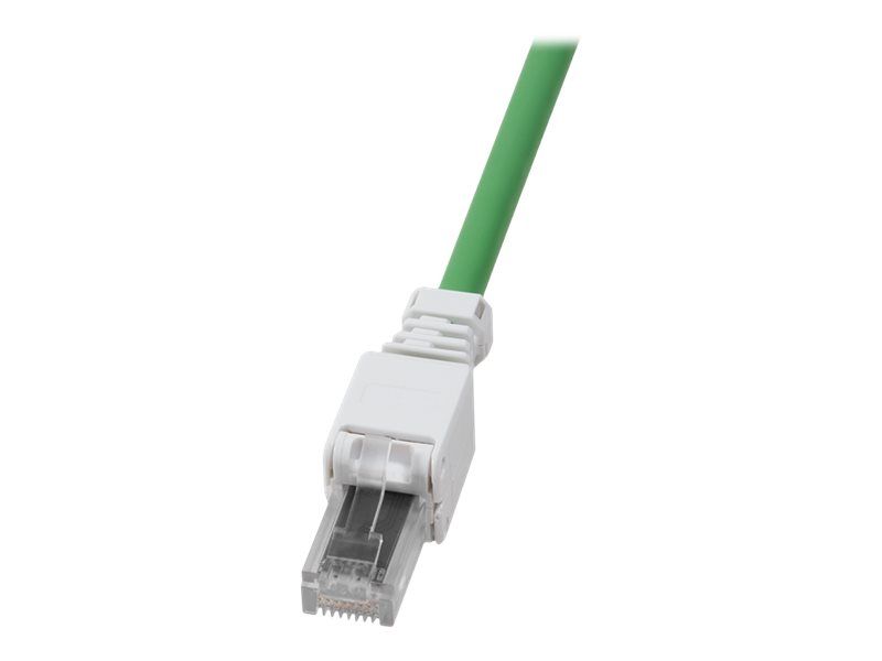 Modular Plug RJ45 Cat.6A, UTP, toolless, white