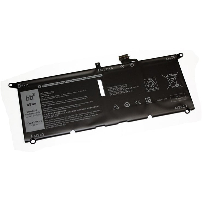BTI 45Wh 4 cell WDK63 compatible battery for DELL XPS 9380 XPS 9370 VOSTRO 5391 VOSTRO 5390 LATITUDE 3301 INSPIRON 7391 2-IN-1