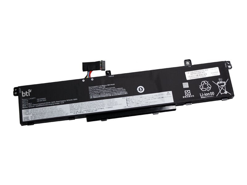 BTI 92Wh 6 cell SB10T83202 compatible battery for LENOVO THINKPAD P17 GEN 2 20YV THINKPAD P17 GEN 2 20YU THINKPAD P17 GEN 2 THINKPAD T15G GEN 2 20YT