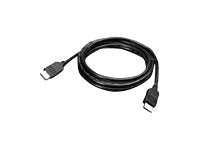 Lenovo - HDMI cable - HDMI male to HDMI male - 2 m - for ThinkSmart Hub 11H1