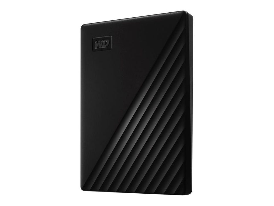 WD My Passport WDBYVG0020BBK - Hard drive - encrypted - 2 TB - external (portable) - USB 3.2 Gen 1 - 256-bit AES - black