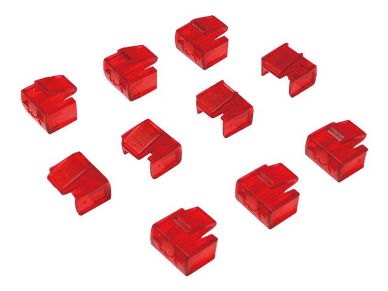 Logilink RJ45 Port Blocker, 10 Locks