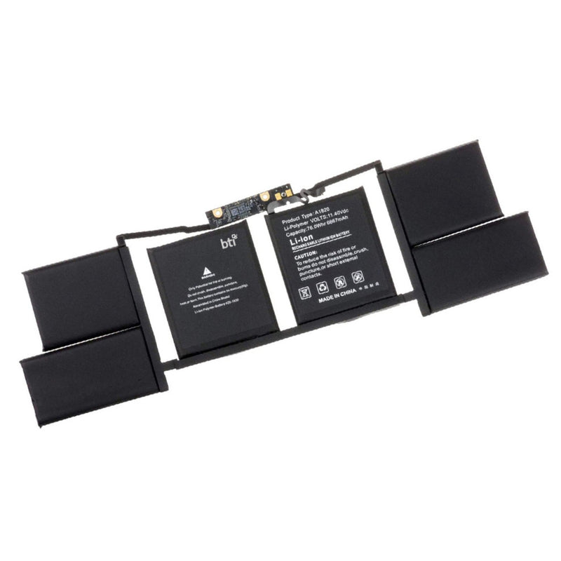 BTI 76Wh 6 cell A1820 compatible battery for APPLE MACBOOK PRO 15-INCH 2016 MLH32LL/A MACBOOK PRO 15-INCH 2016 MLH42LL/A