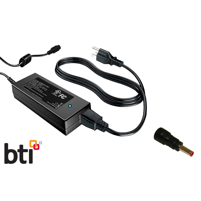 65W BTI AC Adapter with 4.5mm x 3.0mm Dell connector for use with newer Dell models