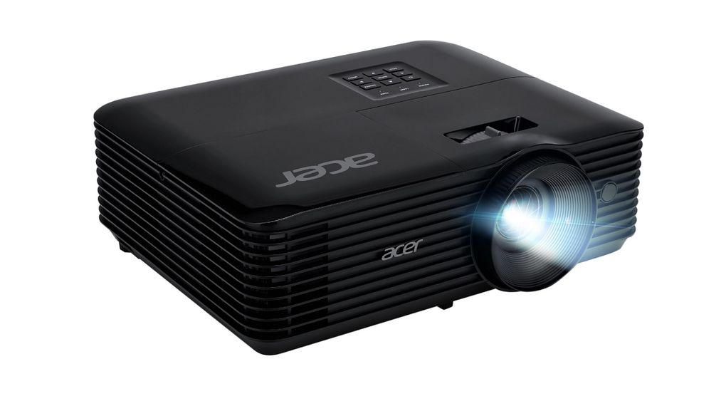 Acer X1128H - DLP projector - portable - 3D - 4800 lumens - SVGA (800 x 600) - 4:3