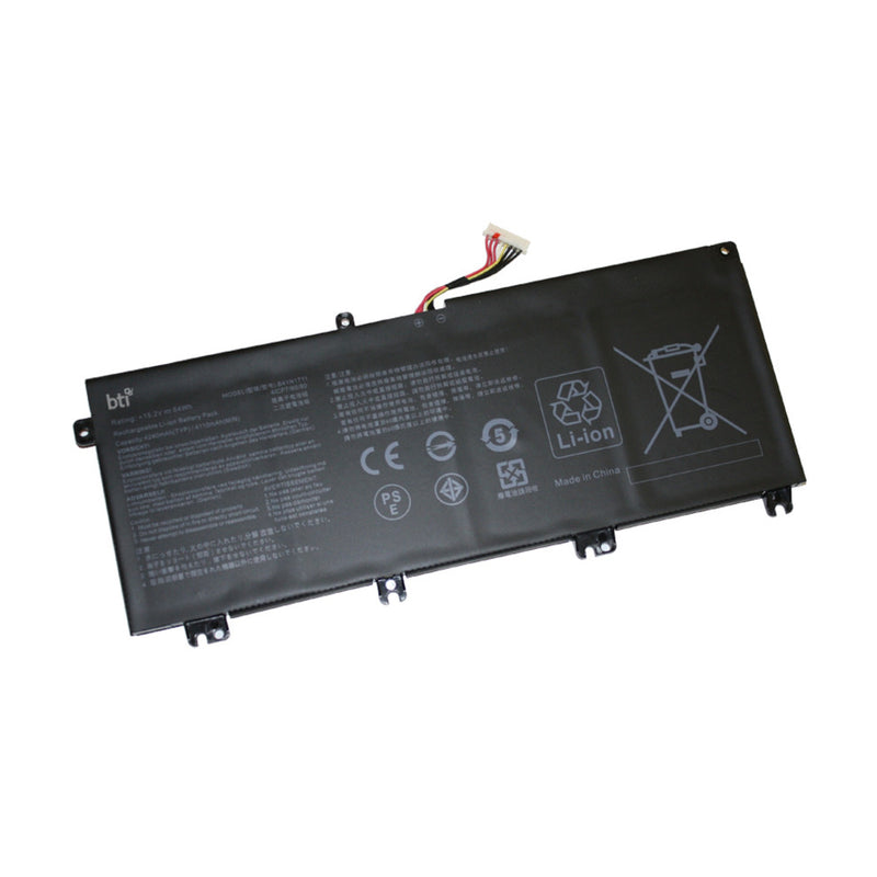Replacement 4 cell battery for Toshiba Z30-A Z30-C replacing OEM part numbers PA5136U-1BRS // 49Whr
