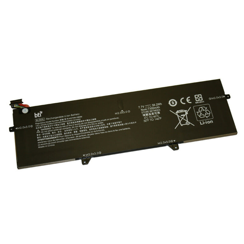 BTI 52Wh 3 cell VS03XL compatible battery for HP - COMPAQ PAVILION X360 CONVERTIBLE 13-U018TU PAVILION X360 CONVERTIBLE 13-U017TU