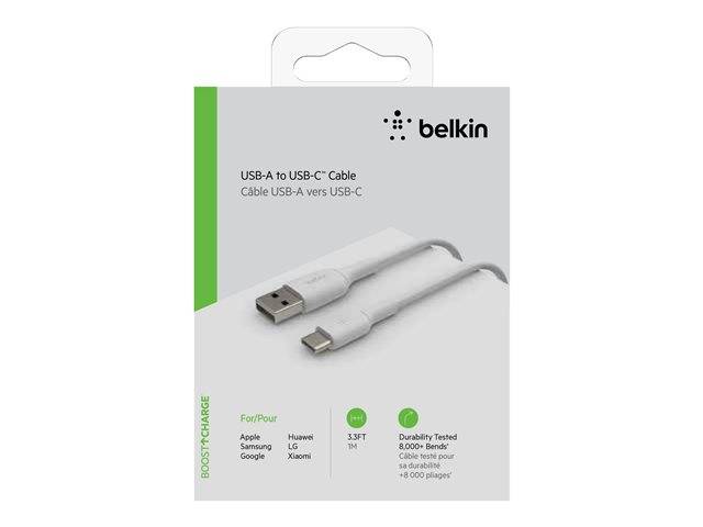 Belkin Boost Charge USB Type-A to C Cable (3.3' White)