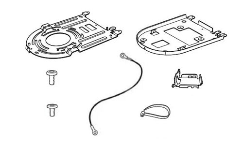 Cisco - Camera mounting bracket - ceiling mountable - for Cisco PTZ