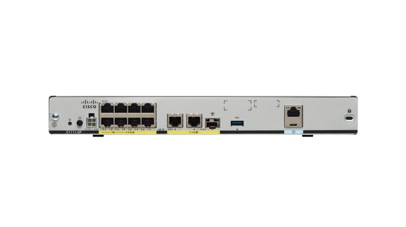 ISR 1100 8 PORTS DUAL GE WAN