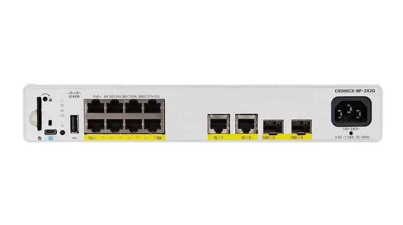 CATALYST 9000 COMPACT SWITCH 8